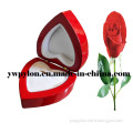 Newest Red Wooden Fashion Ring Box (WO-53)